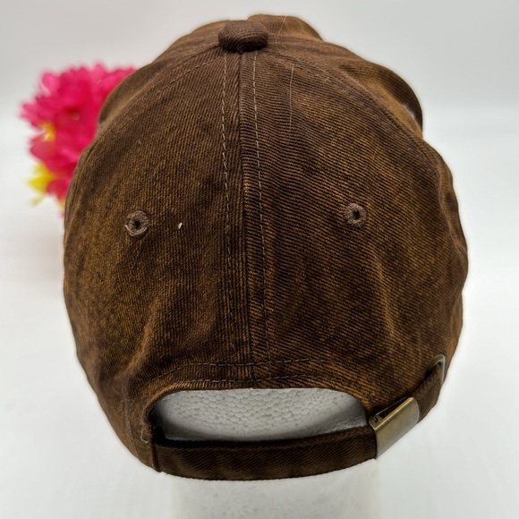 Hattitude Distressed Rose Baseball Hat Adjustable HT6255 - Picture 3 of 5